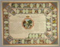 Laurie and Whittle's New Moral and Entertaining Game of The Mansion of Happiness (Virtue Rewarded and Vice Punished)