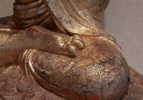 Seated Buddha on a Lotus