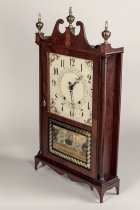 Pillar and Scroll Clock