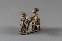 Mancala Players Genre Figure or Gold Weight