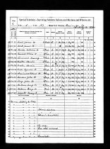 1890 Veteran Schedule