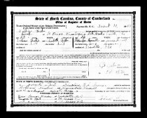 Marriage 1943 Ft Bragg