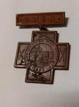 Ohio Veteran Reunion Medal No Ribbon Front