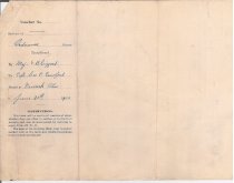 Ordnance Invoice Jun 30 1900