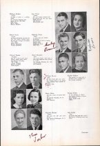 1938 Newark High Yearbook Sr Pic