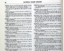 1953 Natioal Guard Register