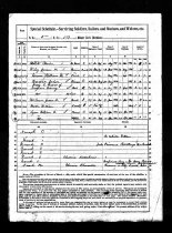 1890 Veteran Schedule Newark