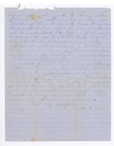 From Cousin S.C. Rose Sep 1 1863 Back