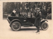 Charles Grandaughter Cecilia Arnold-Draper and Daughter Frances In Europe