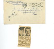 Clipping In Letter Nov 1943