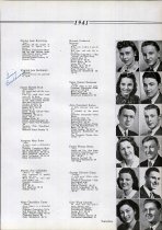 1941 Newark High Yearbook Sr Pic