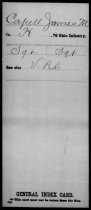 Capell, James M (sgt)