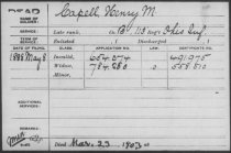 Capell, Henry M.