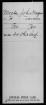 Moats, John Morgan (pvt)