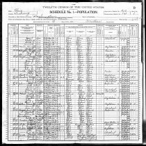 1900 Census Washingto Twp