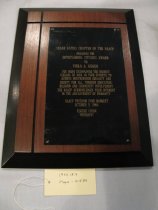 C199XX.018.004 Plaque