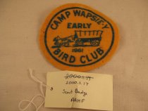 C2000.001.017 Bird Club Badge