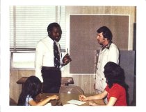 Terry Strother at Corse Elementary School