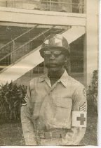 Staff Sergeant with Medical Arm Band