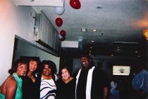 Group Portrait of Marian Coleman With Two Woman and Man