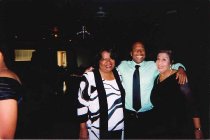 Marin Coleman Posing with Young Man and Woman