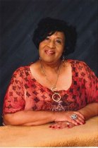 Portrait of Marian Coleman With Hands Folded