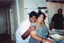 Marian Coleman Posed In Kitchen With Another Woman