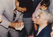 Muhammad Ali with Vernon Smith Sr.