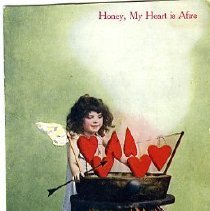 Honey, my heart is afire