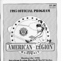 American Legion Baseball : 1995 Official Program