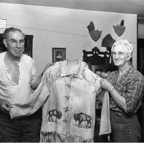 Perry & Jesse Wright w/ buckskin jacket