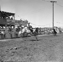 Saddle bronc riding, Umpqua VAlley Roundup