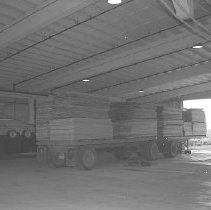 Truck load of plywood