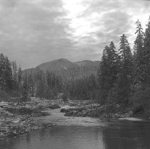 North Umpqua snow scene