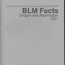 BLM Facts , Oregon and Washington