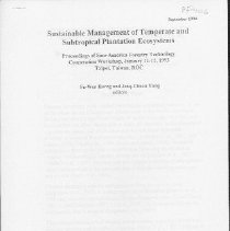 The Biolgoical Significance of Coarse Woody Debris in Forest Ecosystems /, Sustainable Management of Temperate and Subtropical Plantaion Ecosystems