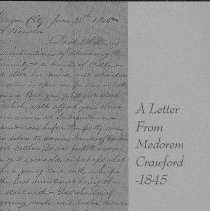 A Letter from Medorem Crawford