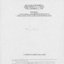 Military Blockhouse, Fort Umpqua O.T; Fort Orford O.T..