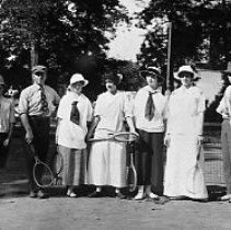 Thelma Perry in group