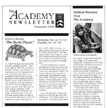 Academy Newsletter