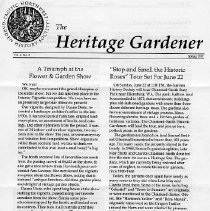 The Heritage Gardener