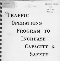 Traffic operations program