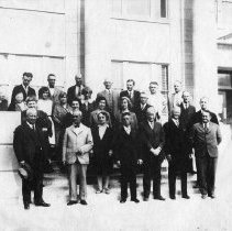 Douglas County Courthouse Employees, Roy Agee pictured