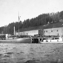 Tug boats at Gardiner, OR on the Umpqua River