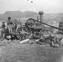 W. Fryer's steam thresher