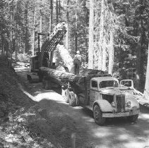 E. K. Jones & Son log truck, Roseburg, OR