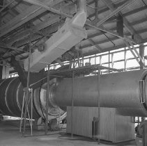 Machinery inside Pacific Plywood Company mill