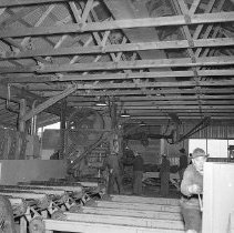 Sawmill interior