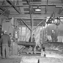 Interior of sawmill