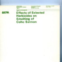 Effects of Selected Herbicides on Smolting of Coho Salmon